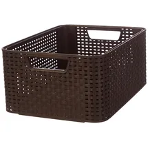 Curver Aufbewahrungsbox Style M 39 x 29 x 17 cm 1-tlg. braun