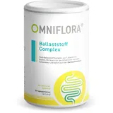 OMNIFLORA® Ballaststoff Complex – Wichtig: 7-fach-Komplex für eine optimale Ballaststoffversorgung – Mit Flohsamenschalen, Inulin, Apfelpektin & patentierten Ballaststoffen – 12g pro Tag