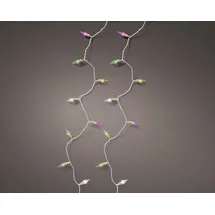 Kaemingk Solar LED-Licherkette Compact 11 m warmweiß