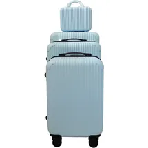 NTK-Collection Hartschalenkoffer 4er-Set Frenzi Hellblau