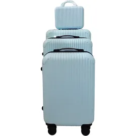 NTK-Collection Hartschalenkoffer 4er-Set Frenzi Hellblau