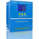 60A / 80A / 100A Hocheffizienter MPPT-Solarladeregler, Multispannungskompatibilität (12V / 24V / 36V / 48V) und intelligenter Schutz (60A) (100)