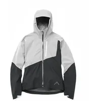 Rab Damen Downpour Trail Light Jacke (Größe L, grau)