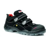 ELTEN SCOTT Pro ESD S1P Damen und Herren, Textil, Kunststoffkappe (leichter als Stahlkappe), leicht, sportlich, schwarz Größe: 42
