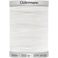 Gütermann Sulky Bobbin 1000m 1001, Weiß