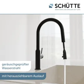 Schütte Blackpool Einhebelmischer Schwarz