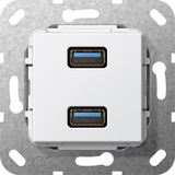 Gira USB 3.0 A 2fach Gender Changer