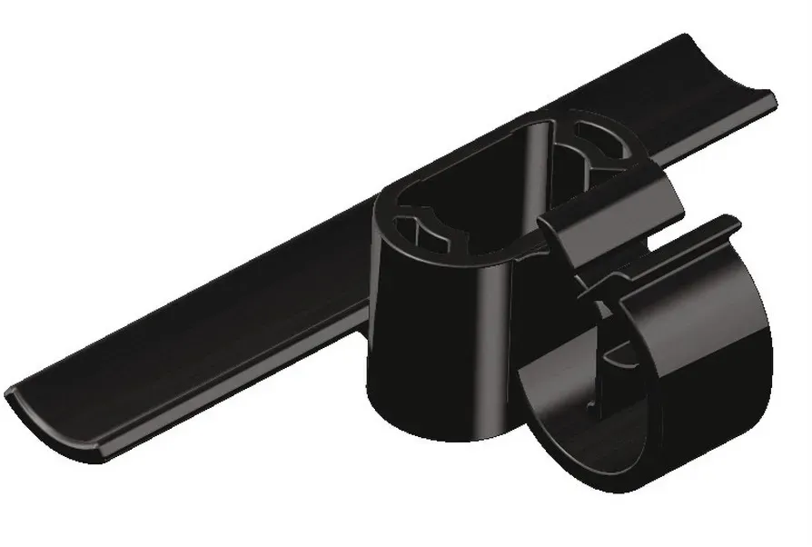 HellermannTyton Wickelclip schwarz WICKELCLIP#155-23701