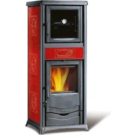 La Nordica-Extraflame Rossella Plus Forno Evo liberty bordeaux