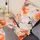 Dyckhoff Bloomsbury bunt Satin 135 x 200 cm + 80 x 80 cm