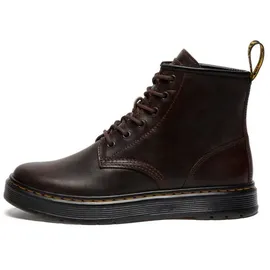 Dr. Martens Dr Martens für Herren. 41681200 Brookline Chukka Dunkelbraune Lederstiefeletten (40), Wohnung, Schnürsenkel, Lässig