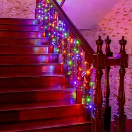Voltronic LED Lichterkette 600 LEDs 60 m Bunt