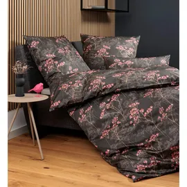 JANINE Carmen S Floral Braun 135 x 200 cm + 80 x 80 cm