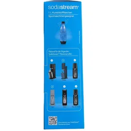 Sodastream Fuse PET-Flasche 2 x 1 l schwarz