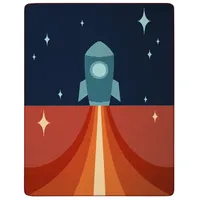 Biederlack Babydecke »Babydecke Little Rocket, 75 x 100, mit