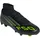 adidas F50 League Mid FG/MG Core Black / Iron Metallic / Lucid Lemon 44 2/3