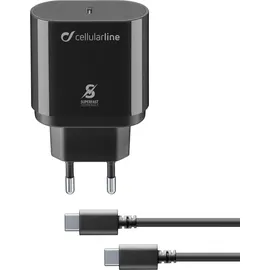 Cellular Line Cellularline ACHSMKITC2CPD25WK Ladegerät für Samsung