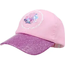 Baseball Cap MAXIMO, Baby, Gr. 55/57, rosa, Baumwolle, mehrfarbig, modisch, Caps, mit stylischen, interaktiven Muschel-Patch