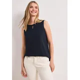 STREET ONE Top mit Rundhals, und Cut-Out-Detail - 42