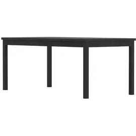 VCM Kenya Gartentisch 90 x 180 x 75 cm Schwarz