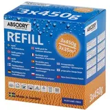 AbsoDry Nachfüllgranulat Box Classic 3er Pack 450 g, weiß