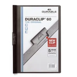 Durable Schnellhefter Duraclip A4 Schwarz