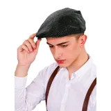 Graukarierte Schiebermütze - Schicke Mütze für smarte Jungs der 20er Jahre