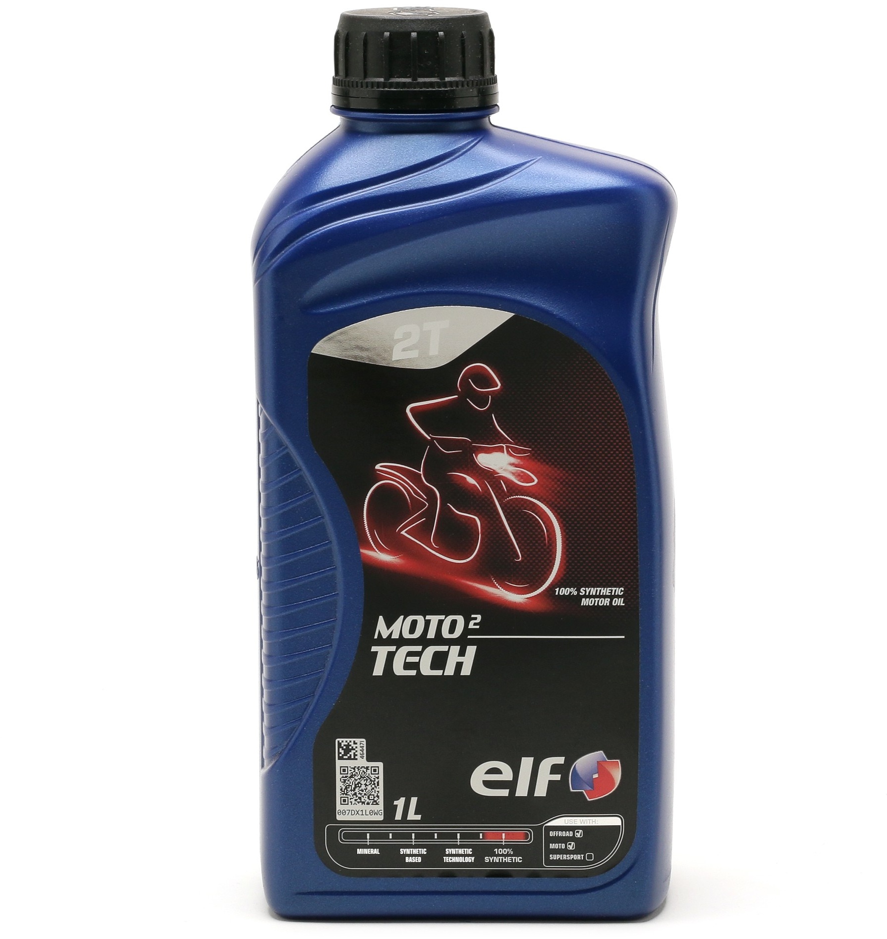 Elf Moto 2 Tech 2-Takt vollsynthetisches Motoröl 1 Liter