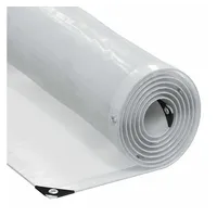 VidaXL Transparente Plane mit Ösen 3x10 m Polyethylen
