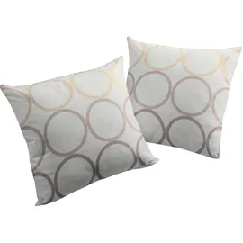 Wirth Kissenbezug Zirbello 50 x 50 cm Lila