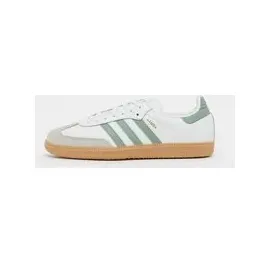 adidas Samba OG Kids Cloud White / Silver Green / Gum 38 2/3