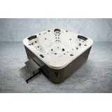 purehaven American Outdoor-Whirlpool Torina Sterling Silver / Grey 215 x 215 cm