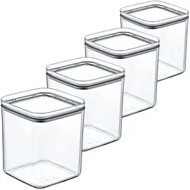 livinja Vorratsdosen 1L 4-tlg. weiß