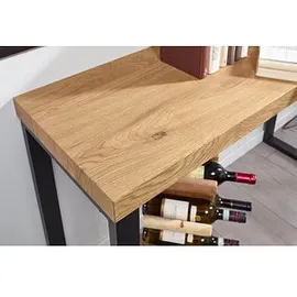 Wohnling Konsolentisch 120 x 76 x 39 cm Eiche
