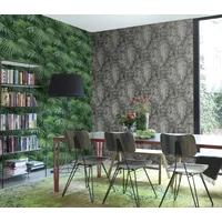 Rasch Textil Rasch Vinyltapete 525502 Crispy Paper elefant grau 10,05 x 0,53 m