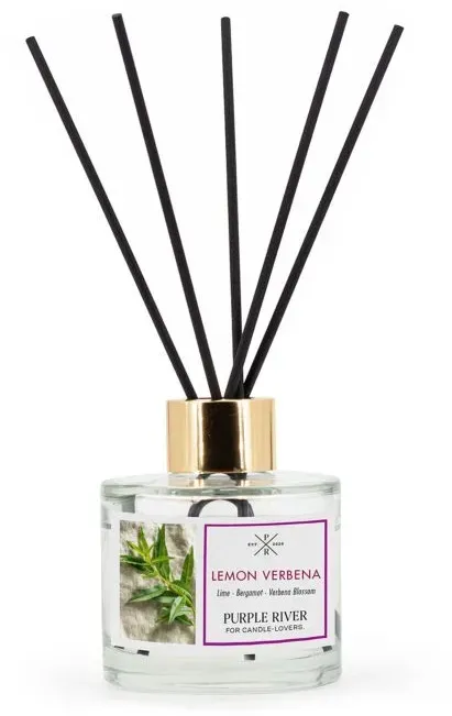 Purple River Reed Diffuser Glas 100ml Weiß
