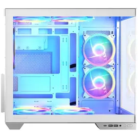 MODECOM VOLCNO Panorama Apex ARGB 3F MIDI WEISSES Gehäuse,