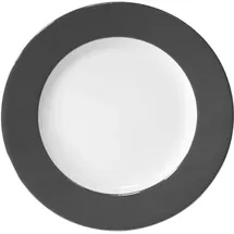 Fink Dessertteller grau/weiß 21 cm