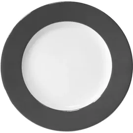 Fink Dessertteller grau/weiß 21 cm