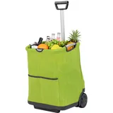 Costway Einkaufstrolley Grün 50L