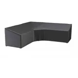 AeroCover Gartenmöbel-Schutzhülle 255 x 255 x 90 cm Schwarz