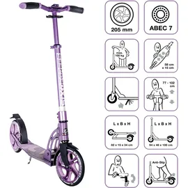 Six Degrees Scooter 205 lila