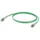 Weidmüller 1251590010 RJ45 Patchkabel CAT 6a S/FTP 1.00m Grün UL-zertifiziert 1St.