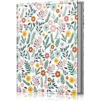 Fintie 10x15 cm Fotoalbum, Klein Fotoalben Zum Einstecken Hochzeit geburtstag jahrestag mit 26 Seiten für 52 Fotos, Urlaub Fotobuch, 4 X 6 Inch für Seiten, Frühlingblume