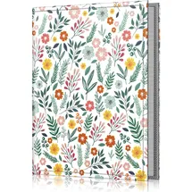Fintie 10x15 cm Fotoalbum, Klein Fotoalben Zum Einstecken Hochzeit geburtstag jahrestag mit 26 Seiten für 52 Fotos, Urlaub Fotobuch, 4 X 6 Inch für Seiten, Frühlingblume