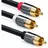 deleyCON Audiokabel Cinch-Stecker - Cinch-Stecker 10,0m (nicht verfügbar)
