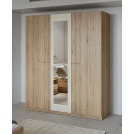 Home Affaire Drehtürenschrank Bitry 179,5 x 214,5 x 59 cm Beige