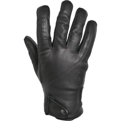 Richa Brooklyn wasserdichte Motorrad Handschuhe, schwarz, Größe L für Männer