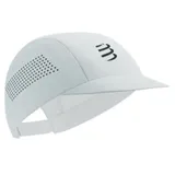 compressport Pro Racing Cap weiß grau One Size