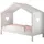 Vipack Hausbett Amori 90 x 200 cm Kiefer massiv weiß lackiert